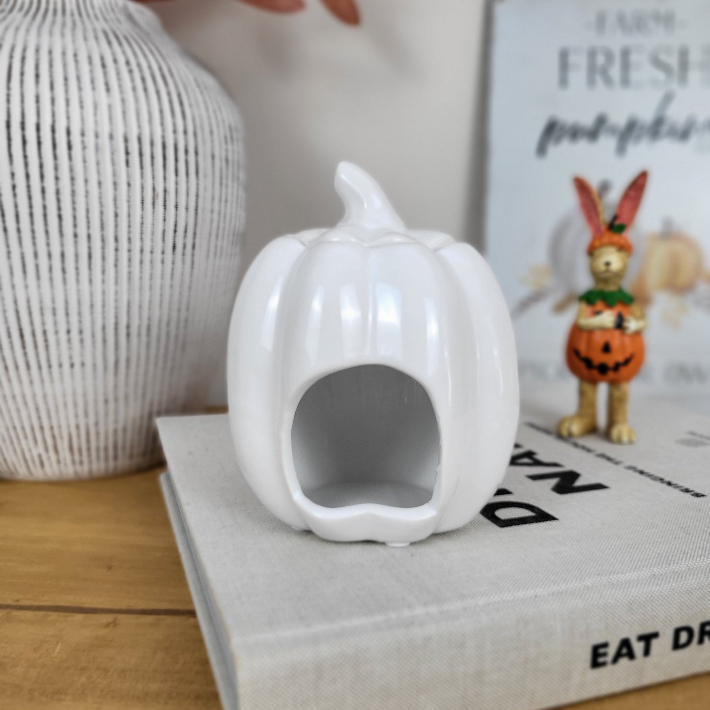 White Pumpkin Wax Melt Burner