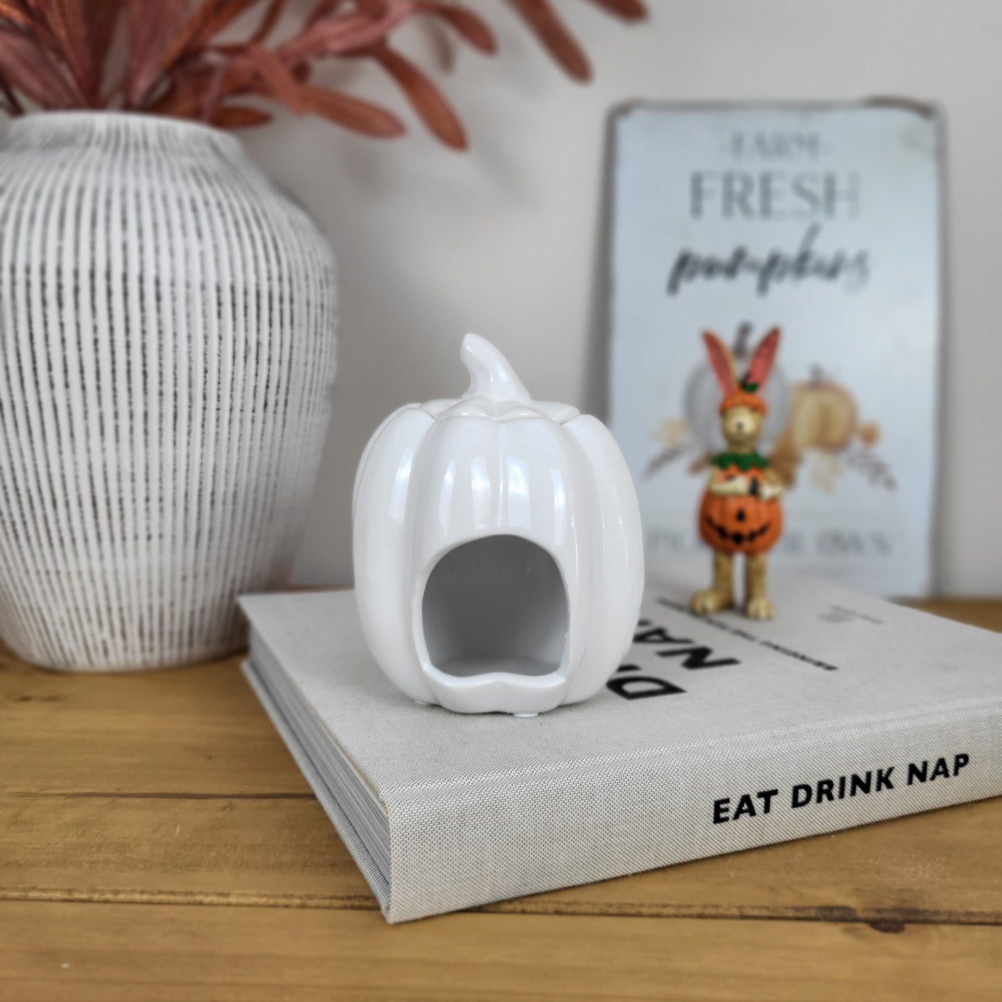 White Pumpkin Wax Melt Burner