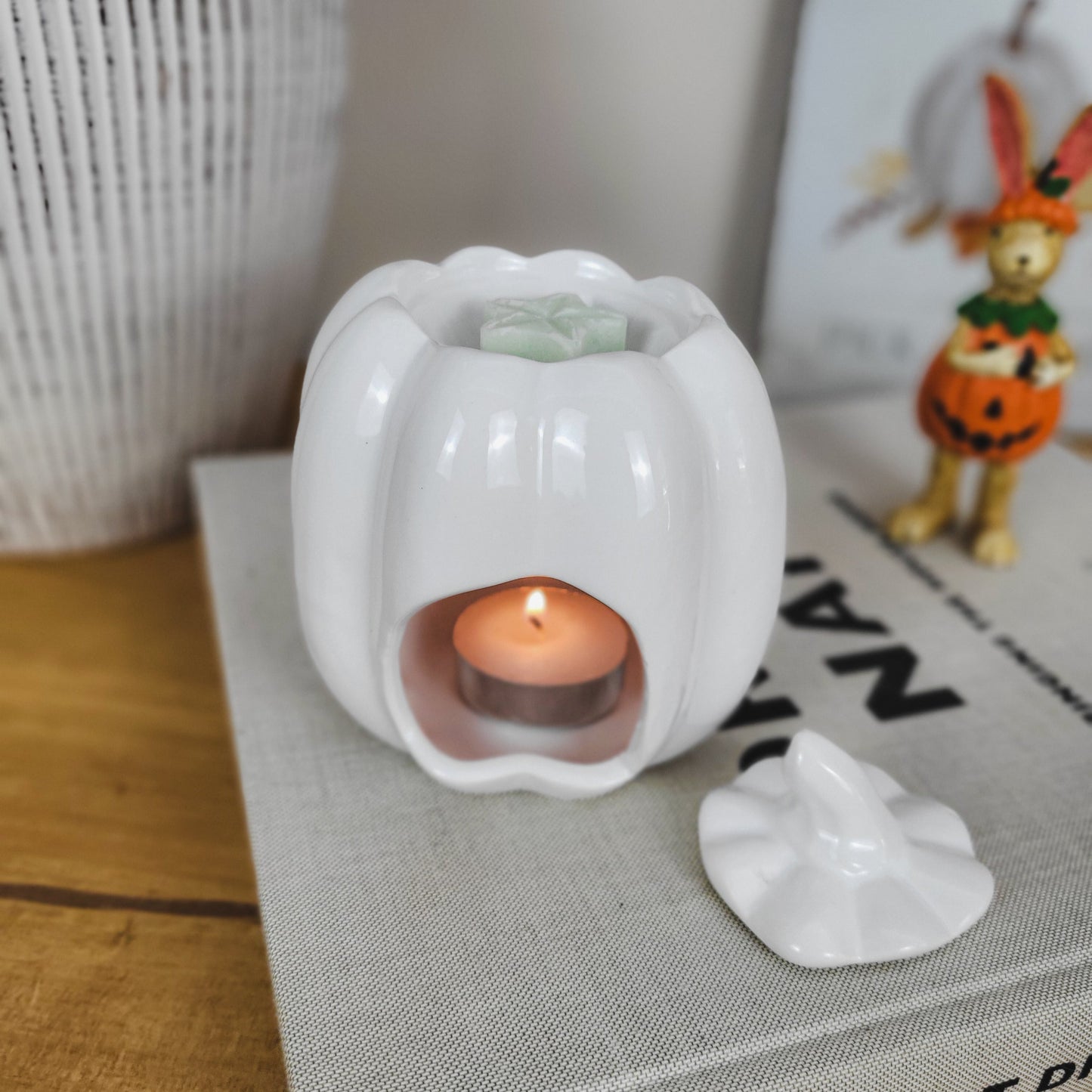White Pumpkin Wax Melt Burner
