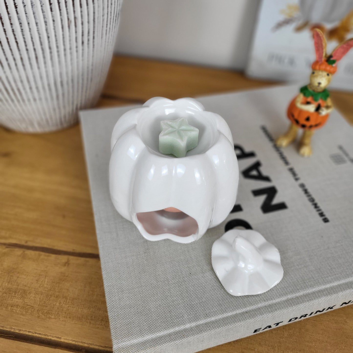 White Pumpkin Wax Melt Burner