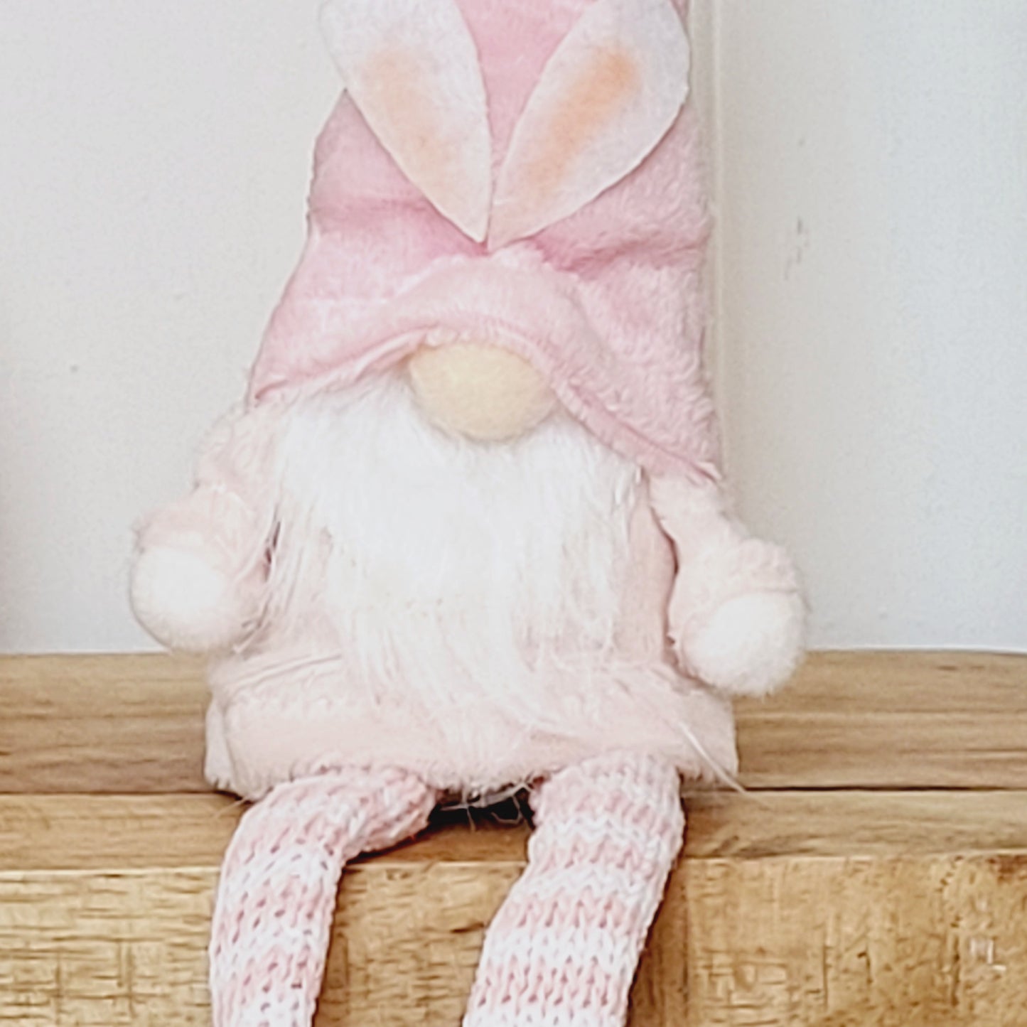 Pink or White Bunny Gonk Shelf Sitters