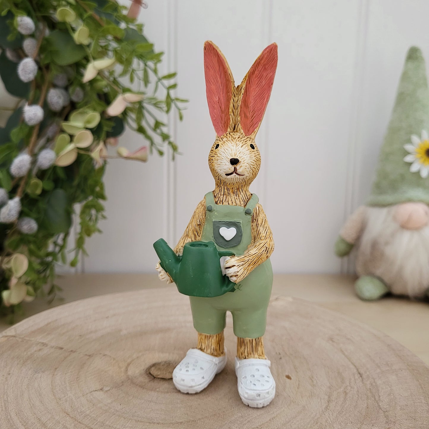 Gardening Rabbit Ornament