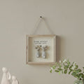 Some Bunny Pebble Wooden Framed Hanging Sign