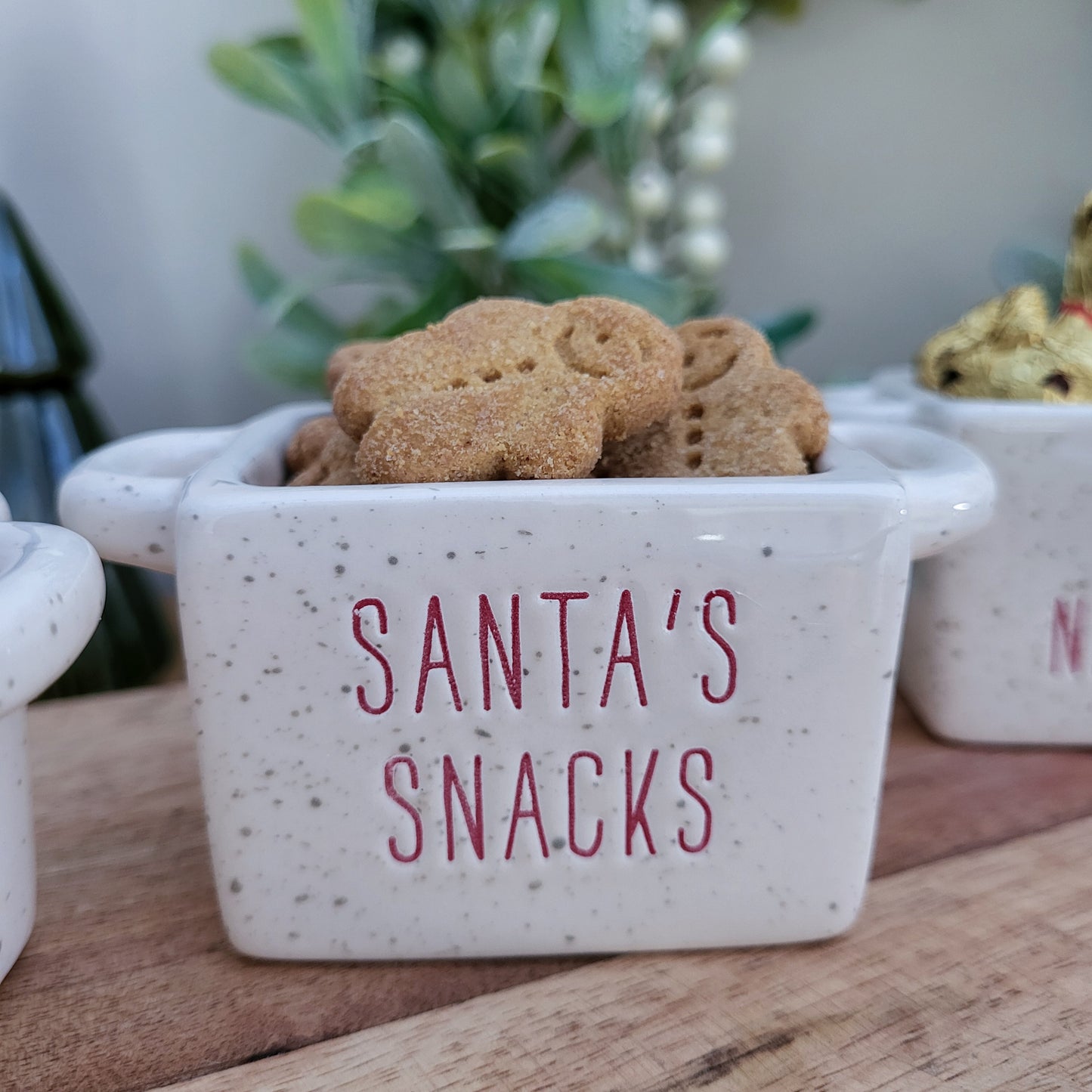 Set Of 3 Christmas Snack Bowls