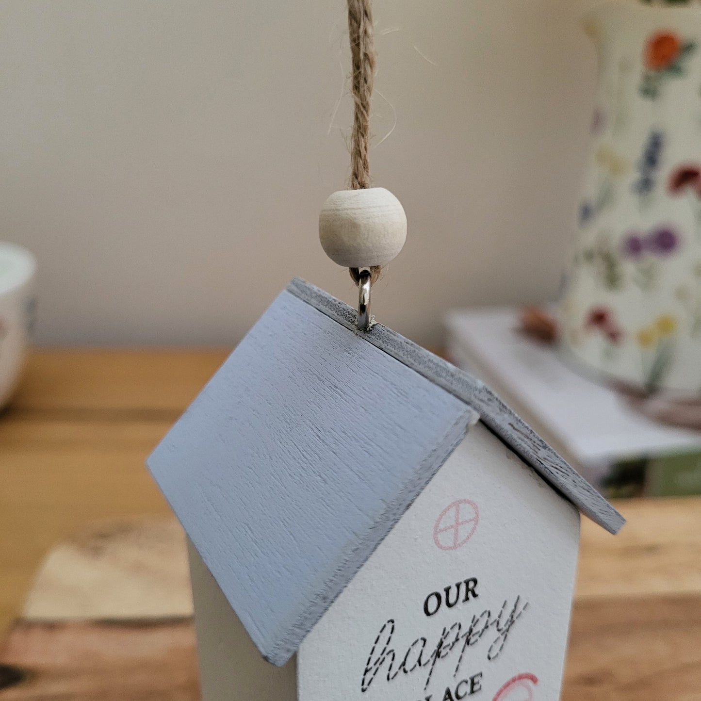 Our Happy Place Hanging House Decoration