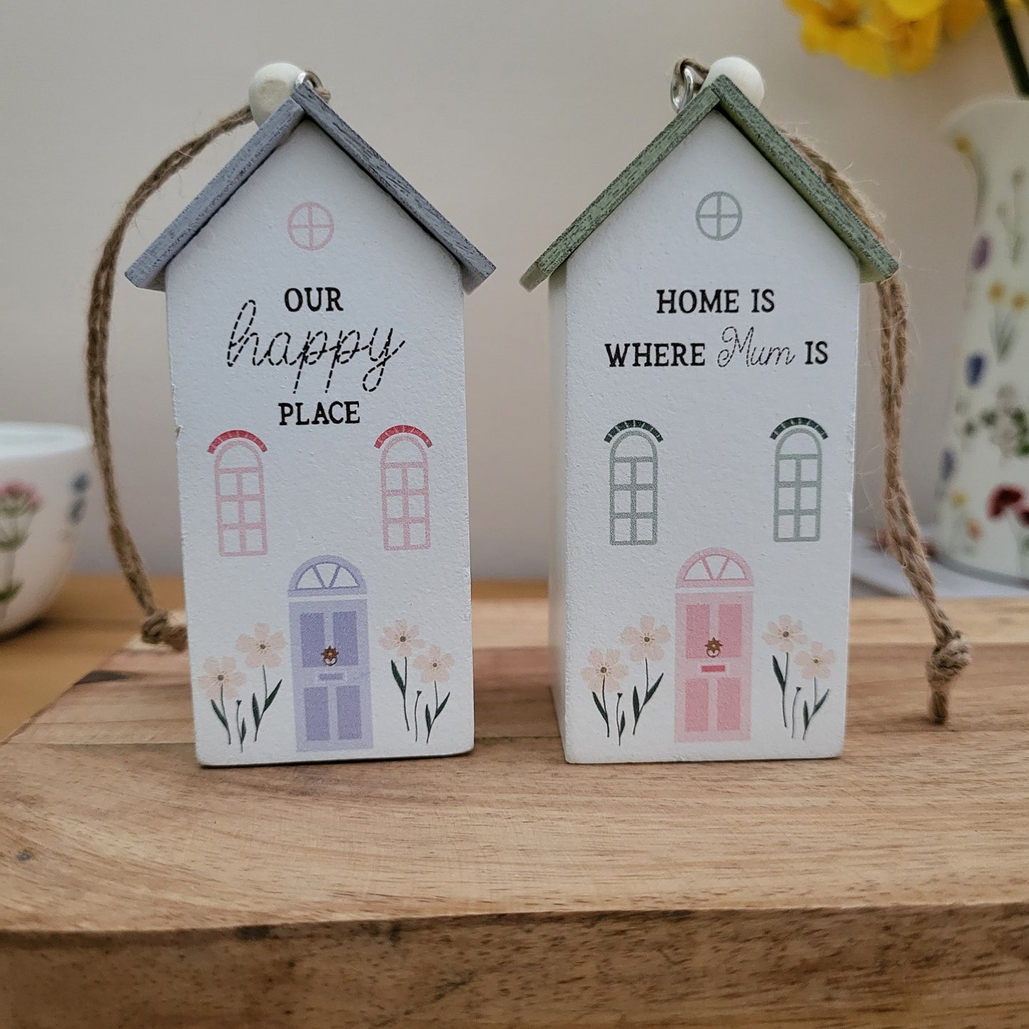 Our Happy Place Hanging House Decoration