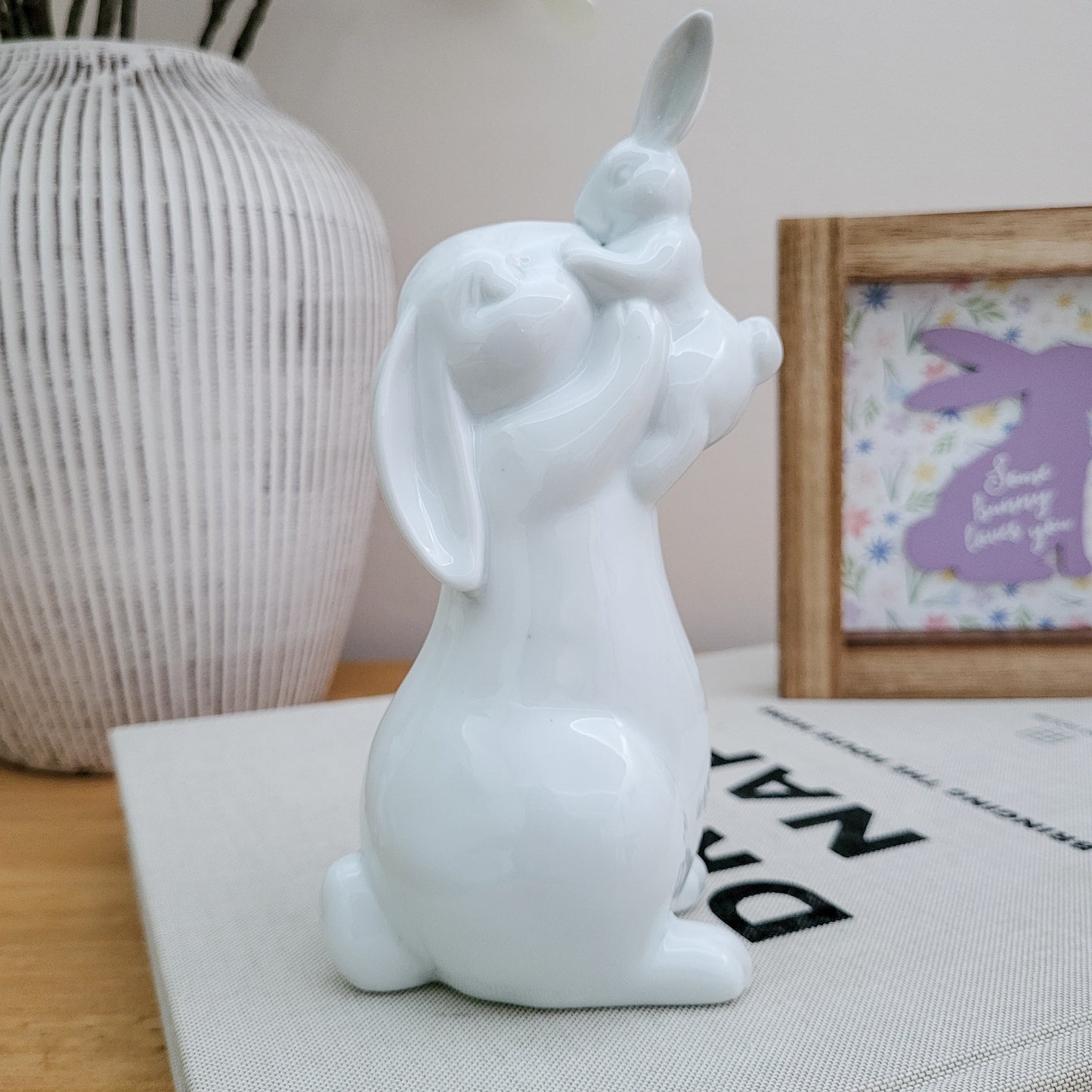 Mother & Baby Rabbit Ornaments