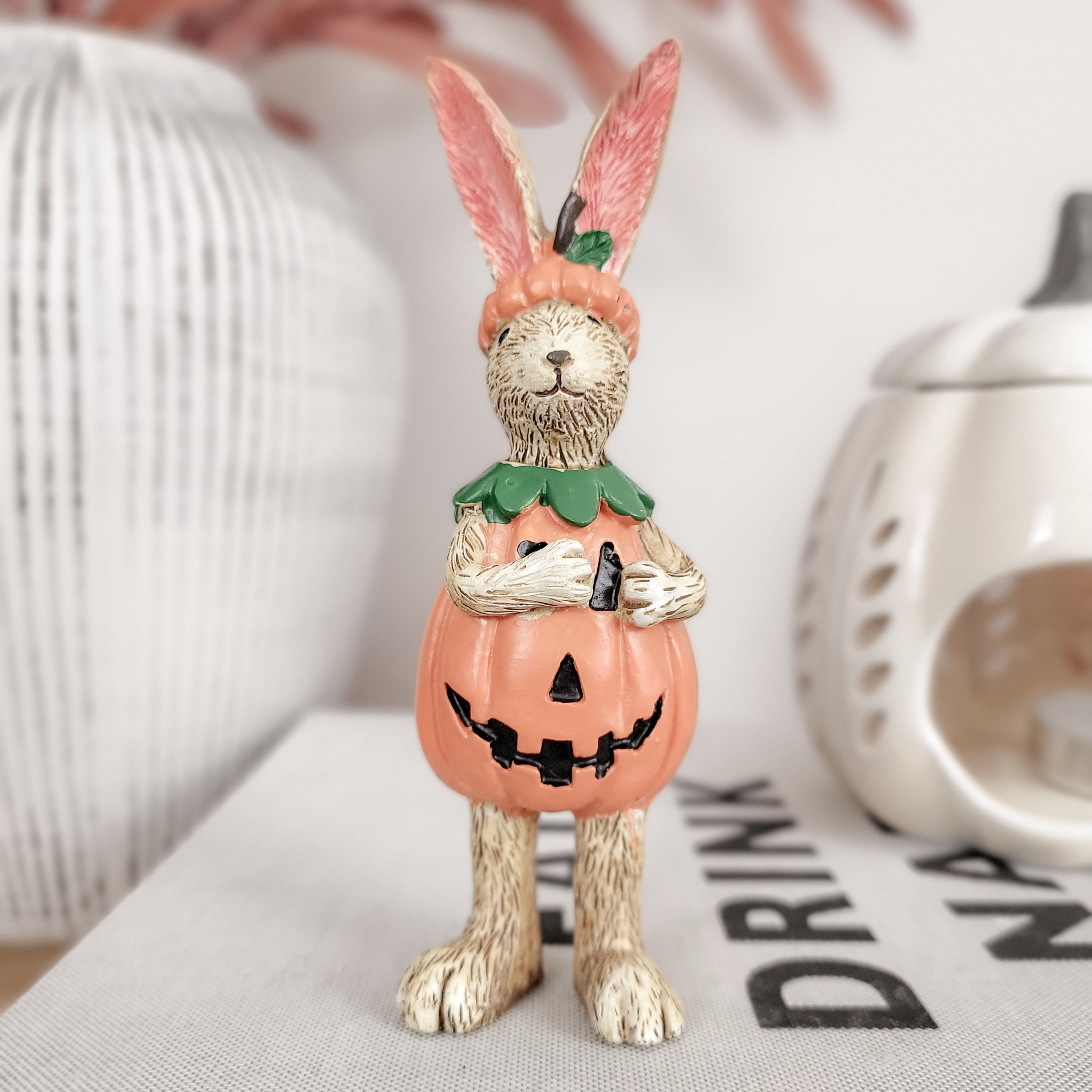 Pumpkin Rabbit Ornament