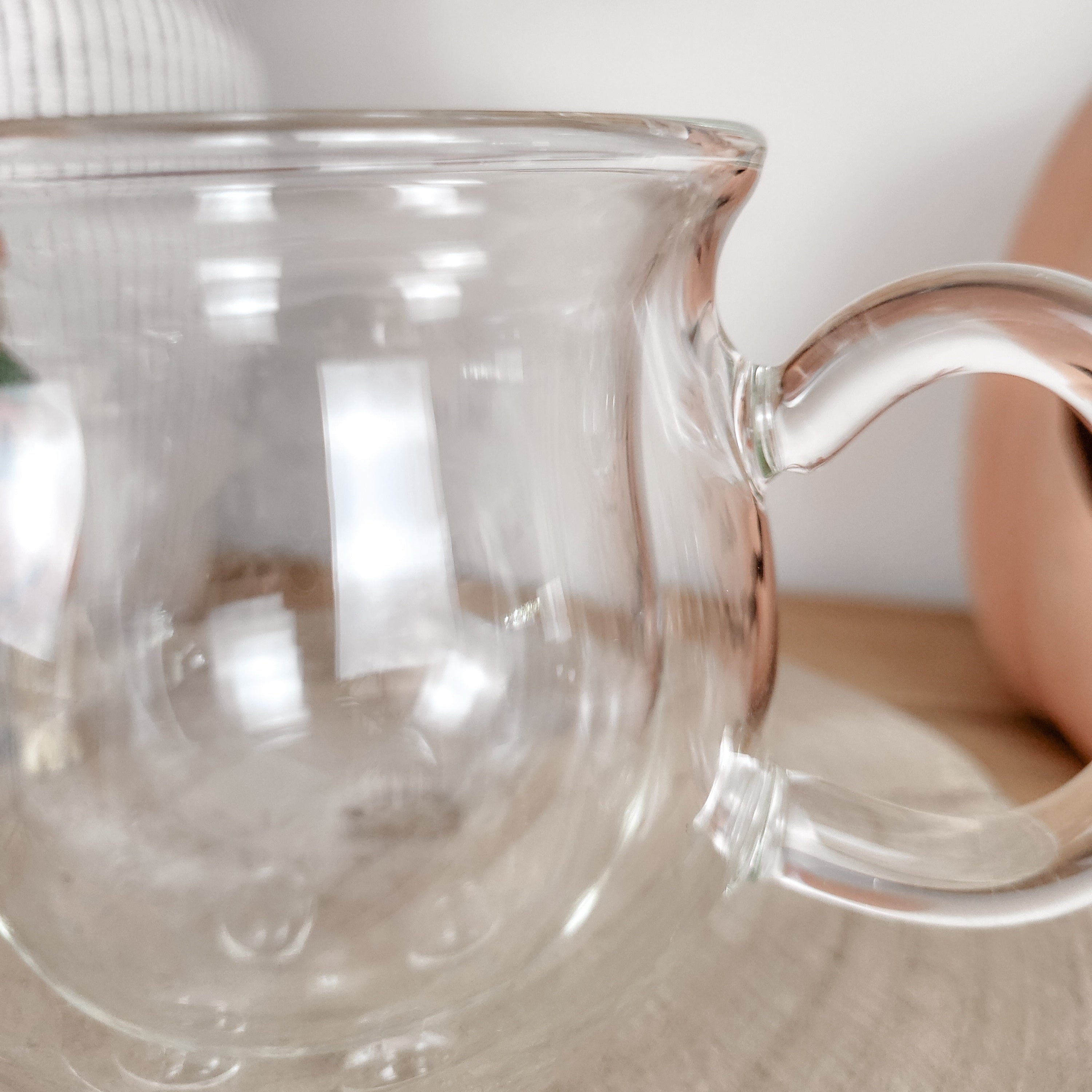 Double Walled Glass Cauldron Mug
