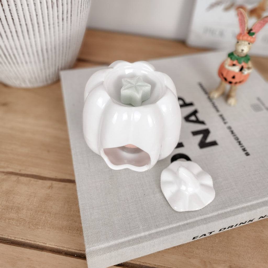 White Pumpkin Oil Burner
