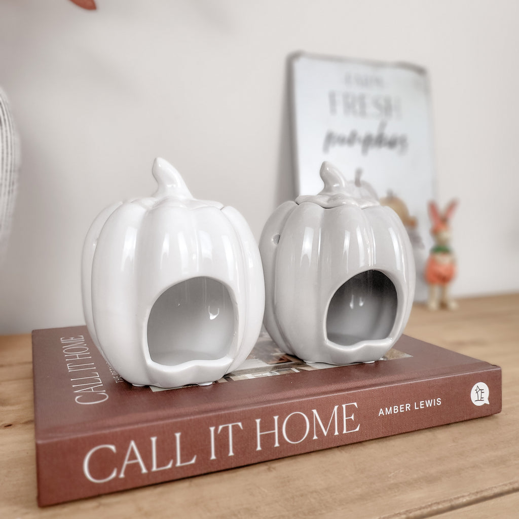 White Pumpkin Oil Burner