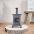 Log Stove Incense Burner