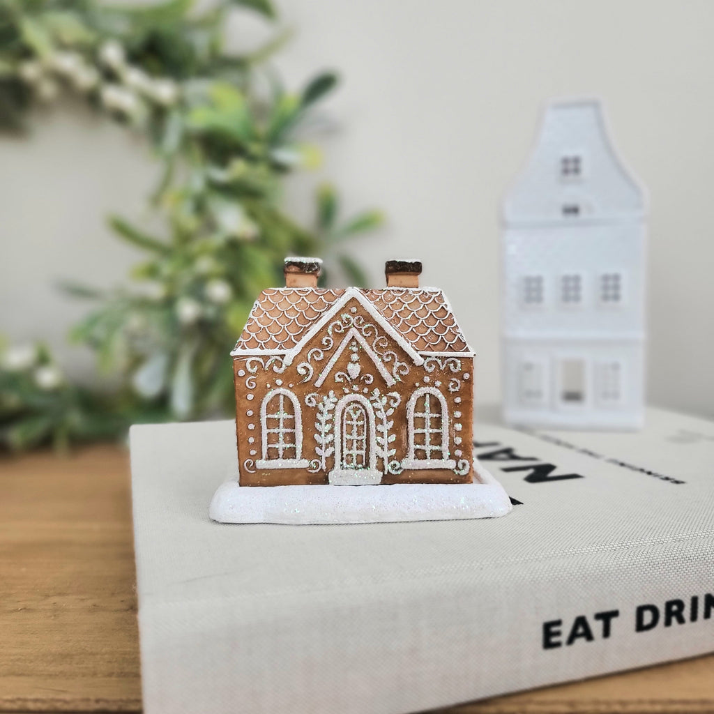 Gingerbread House Incense Cone Holder