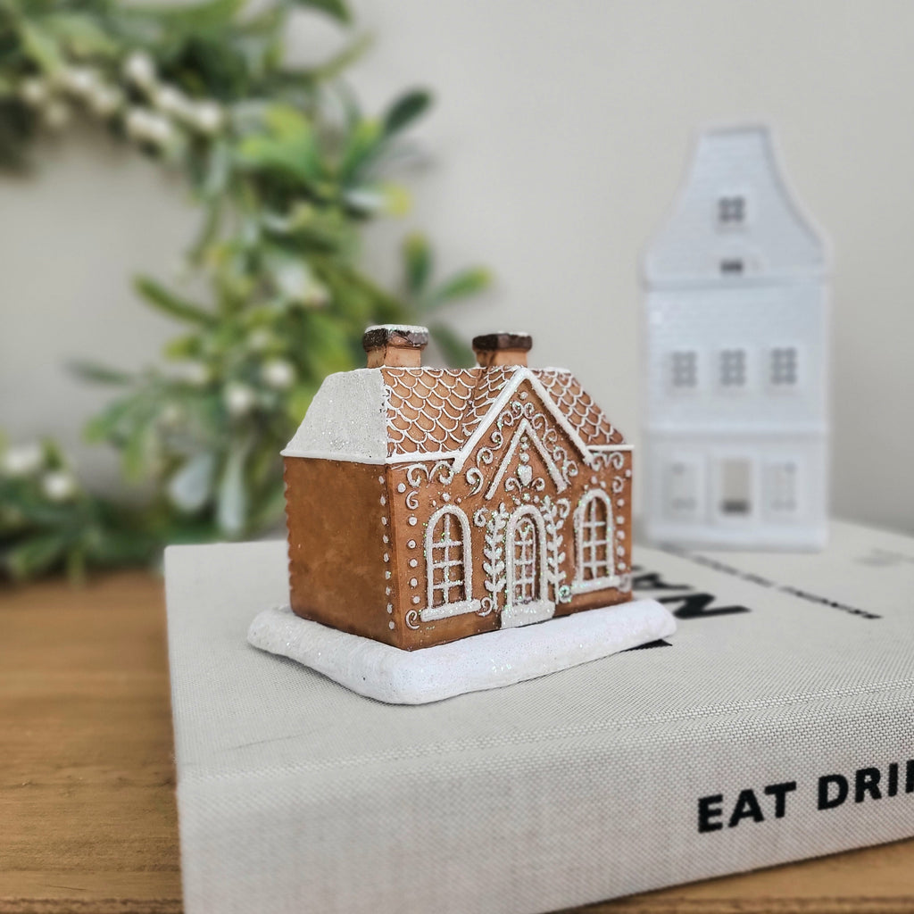 Gingerbread House Incense Cone Holder