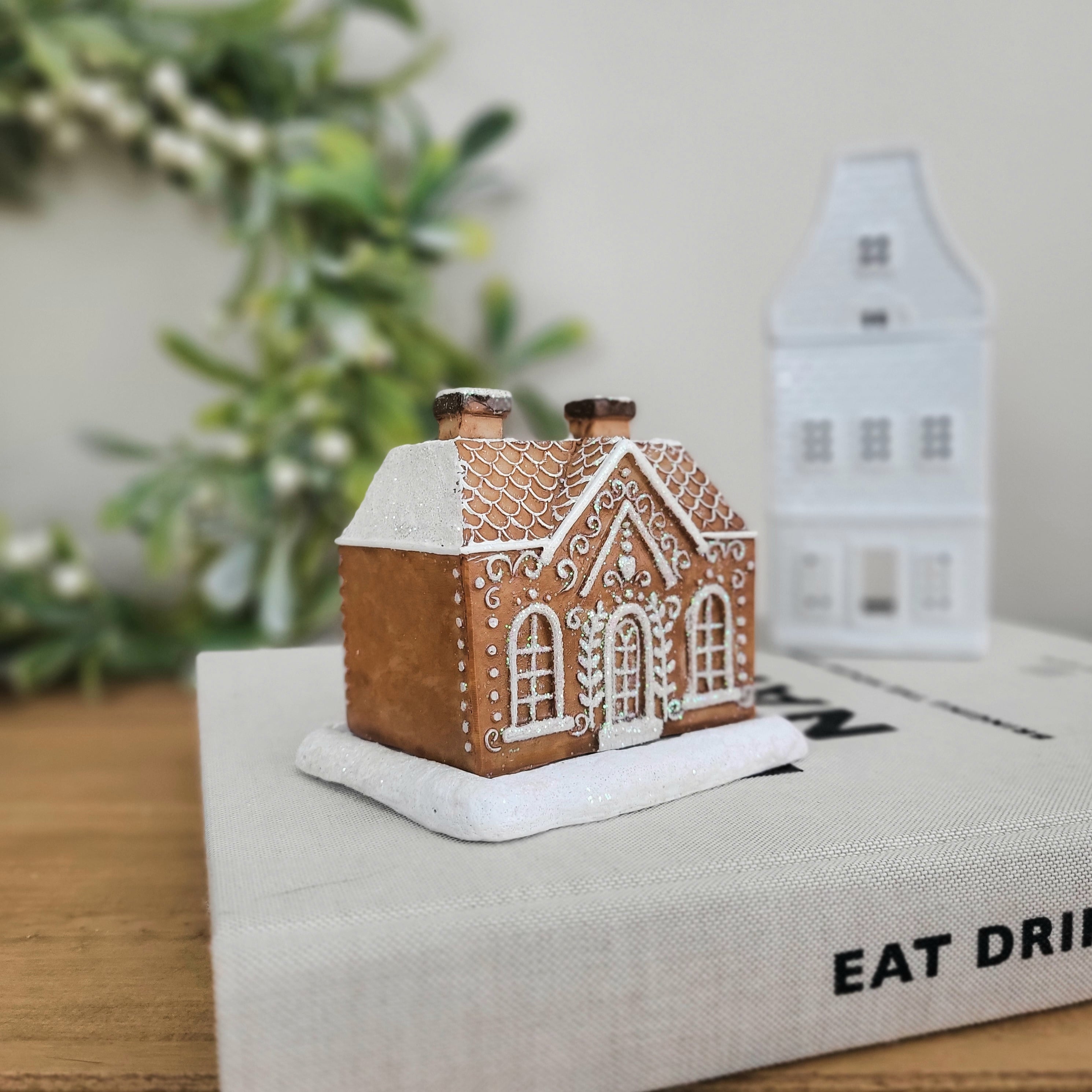Gingerbread House Incense Cone Holder