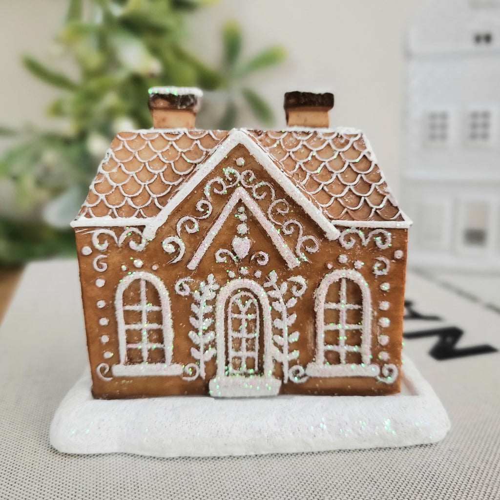 Gingerbread House Incense Cone Holder