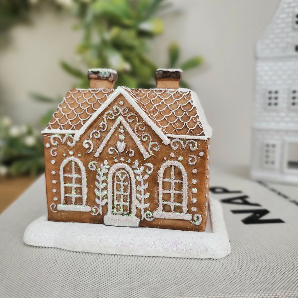 Gingerbread House Incense Cone Holder