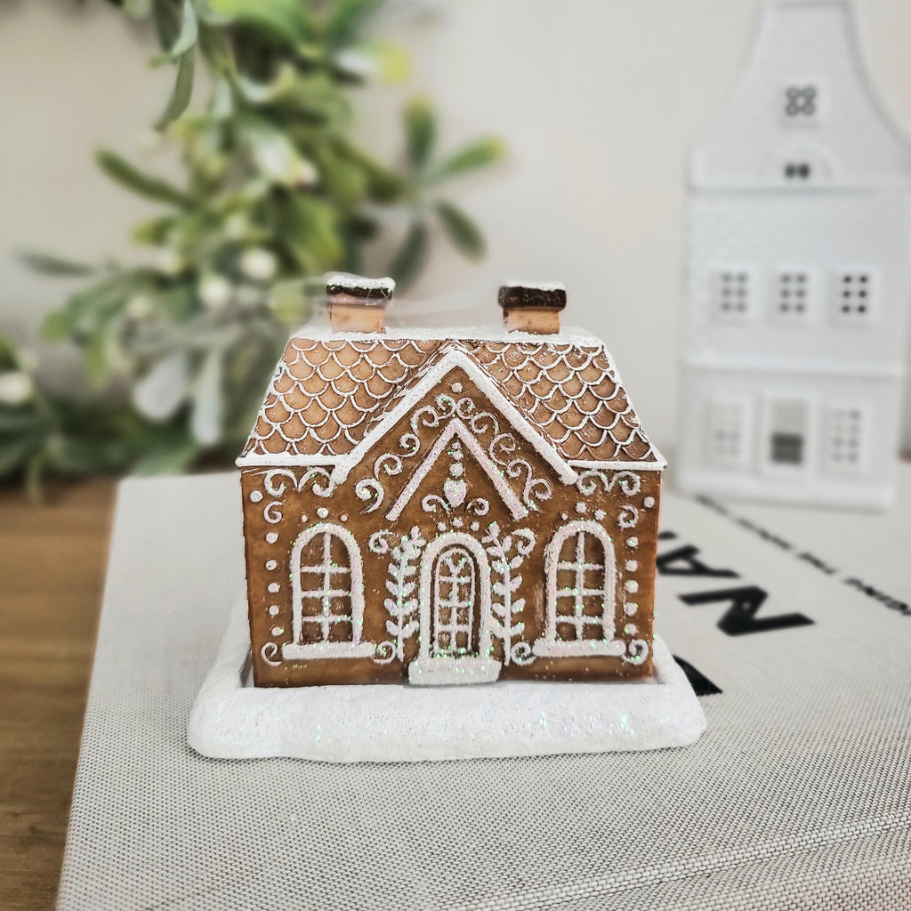 Gingerbread House Incense Cone Holder