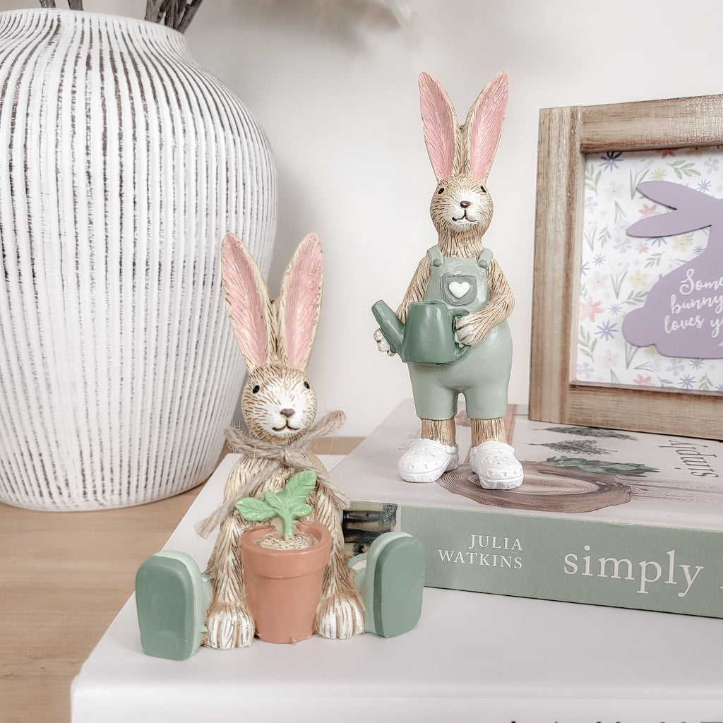 Plant Pot Rabbit Ornament