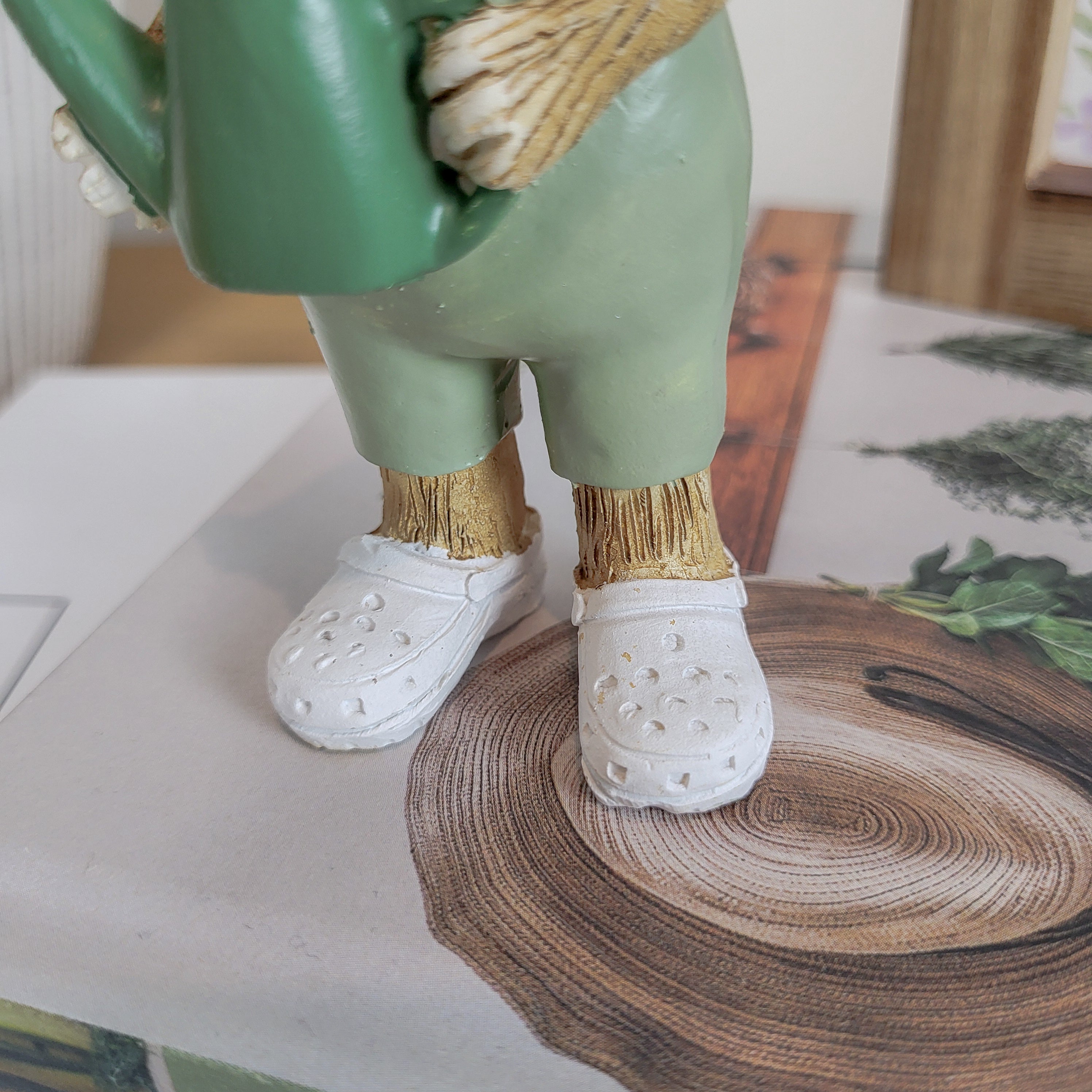 Gardening Rabbit Ornament