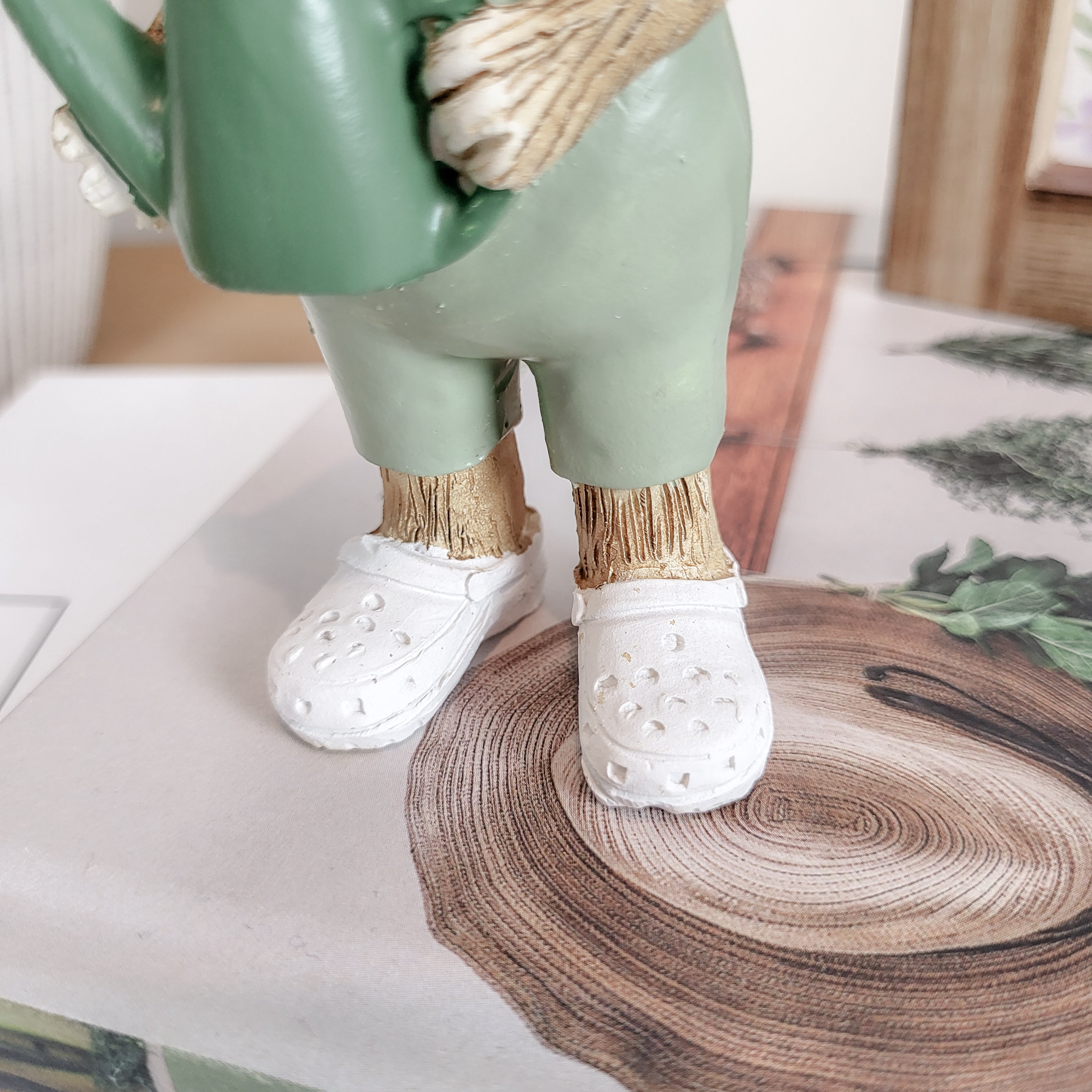 Gardening Rabbit Ornament