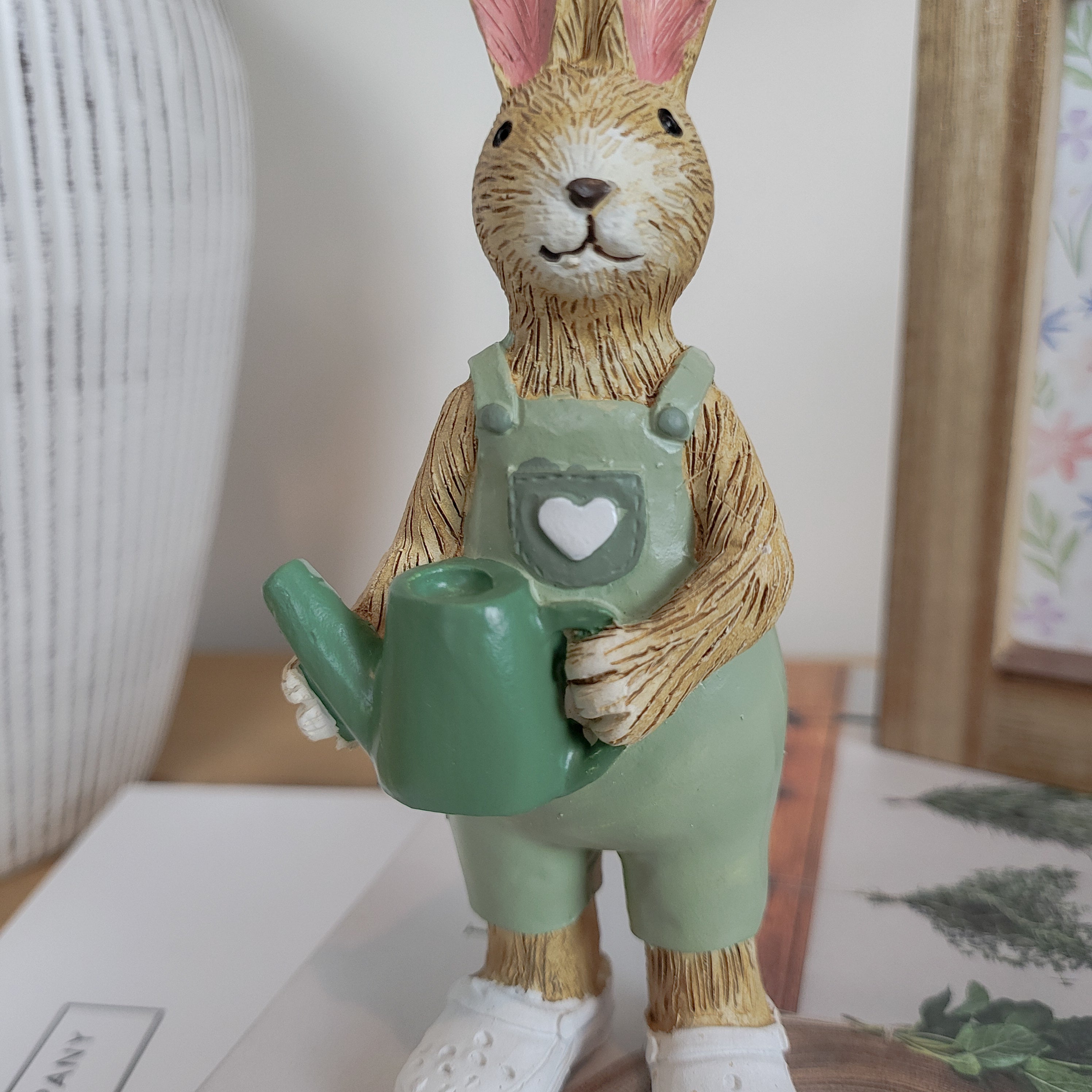 Gardening Rabbit Ornament