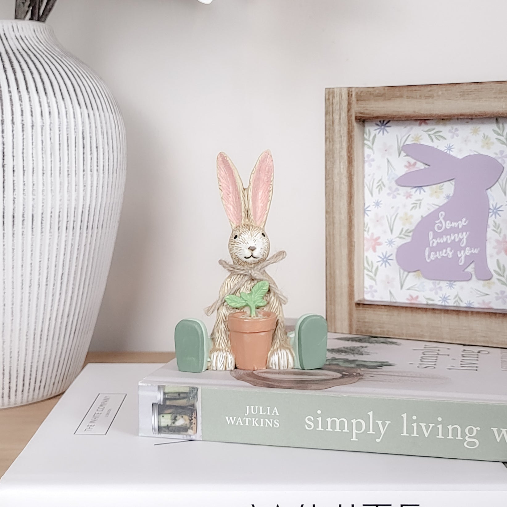 Plant Pot Rabbit Ornament