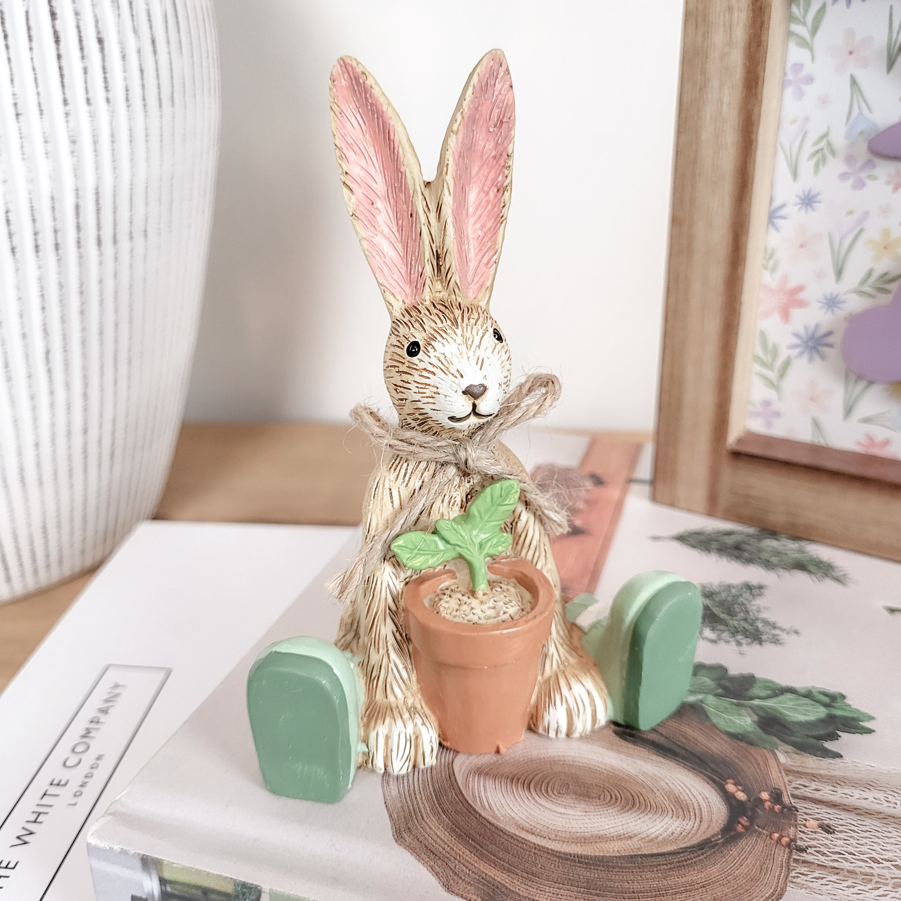 Plant Pot Rabbit Ornament
