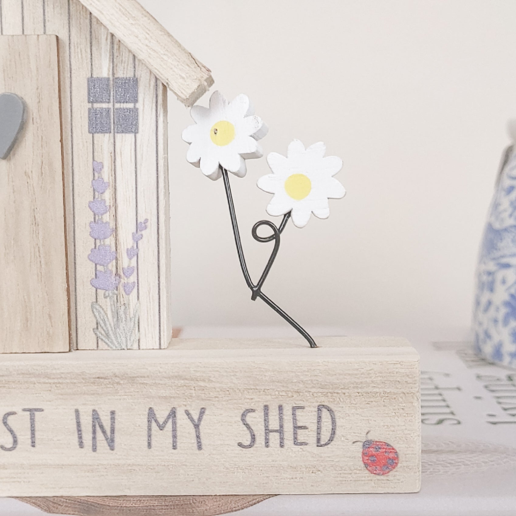 Happiest In My Shed Wooden Plaque