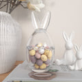Bunny Ears Glass Egg Jar