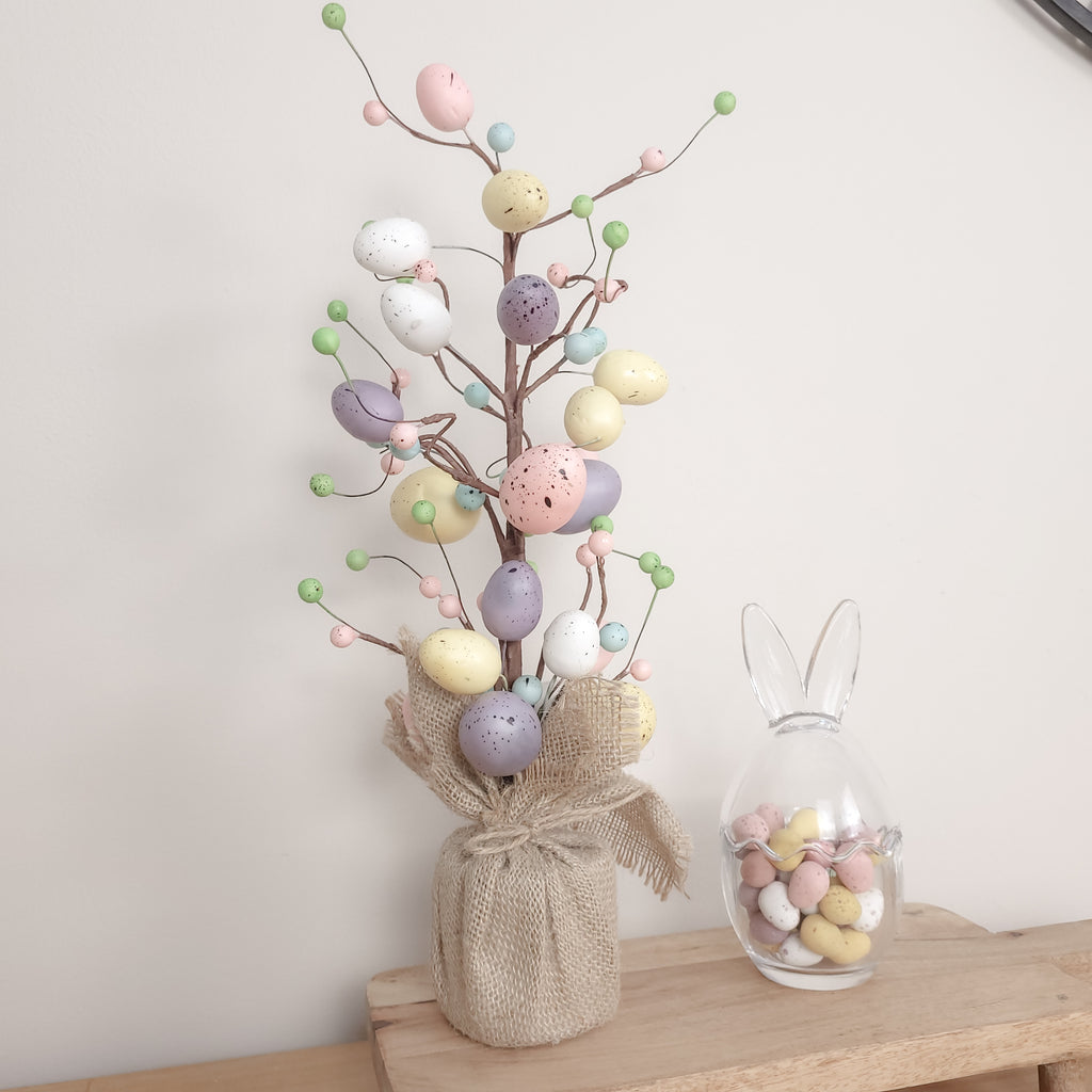Pastel Easter Egg Tree 49cm