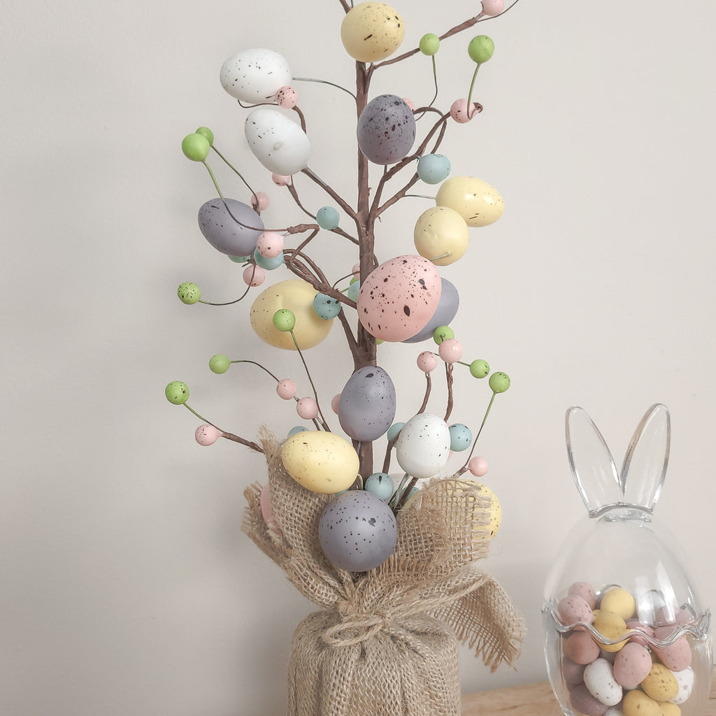Pastel Easter Egg Tree 49cm