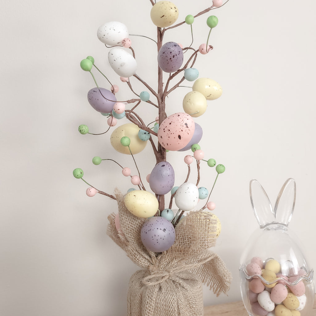 Pastel Easter Egg Tree 49cm