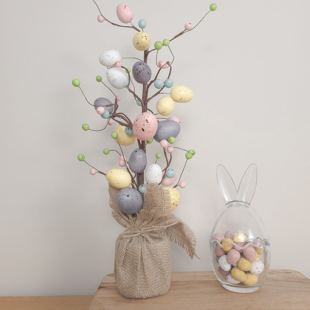 Pastel Easter Egg Tree 49cm