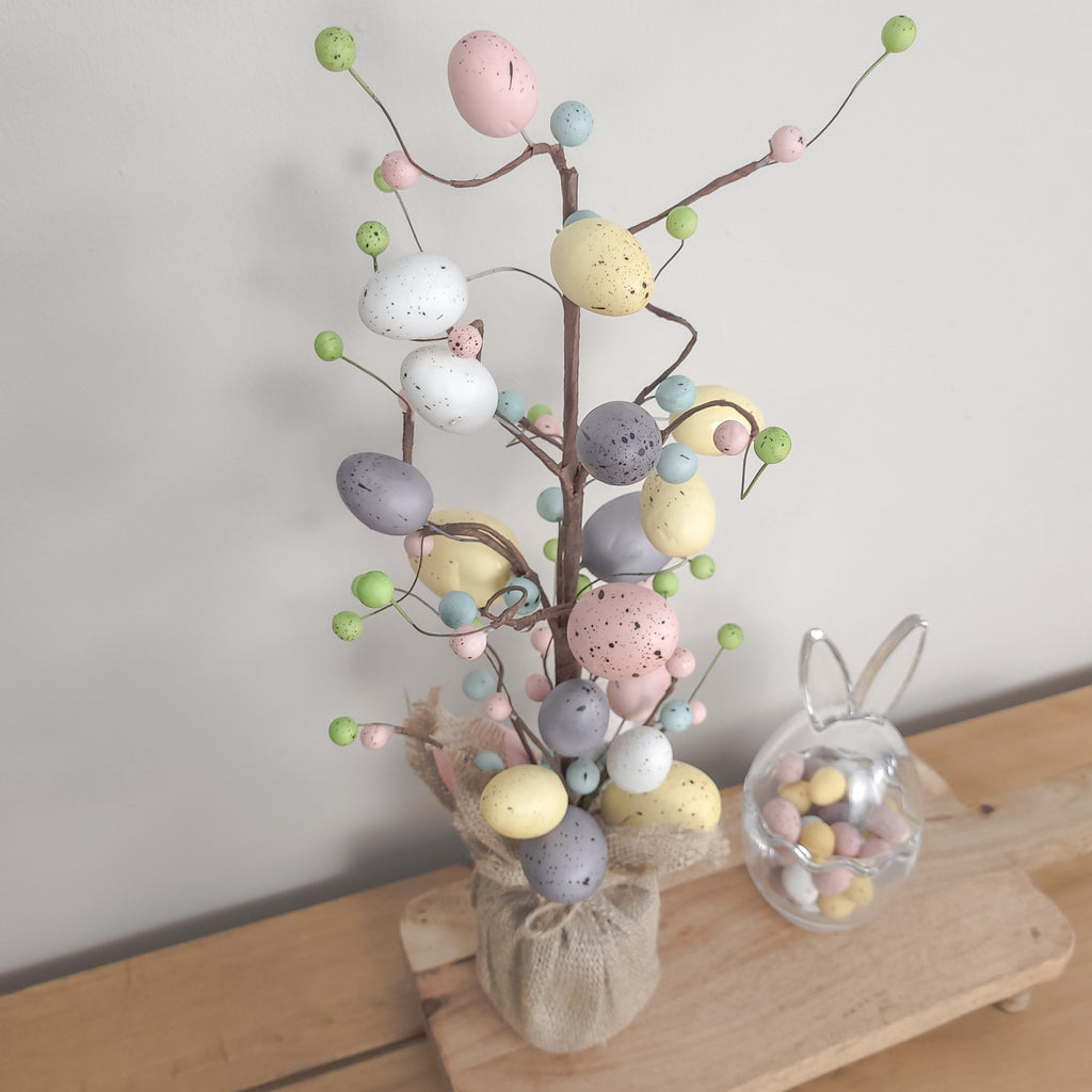 Pastel Easter Egg Tree 49cm