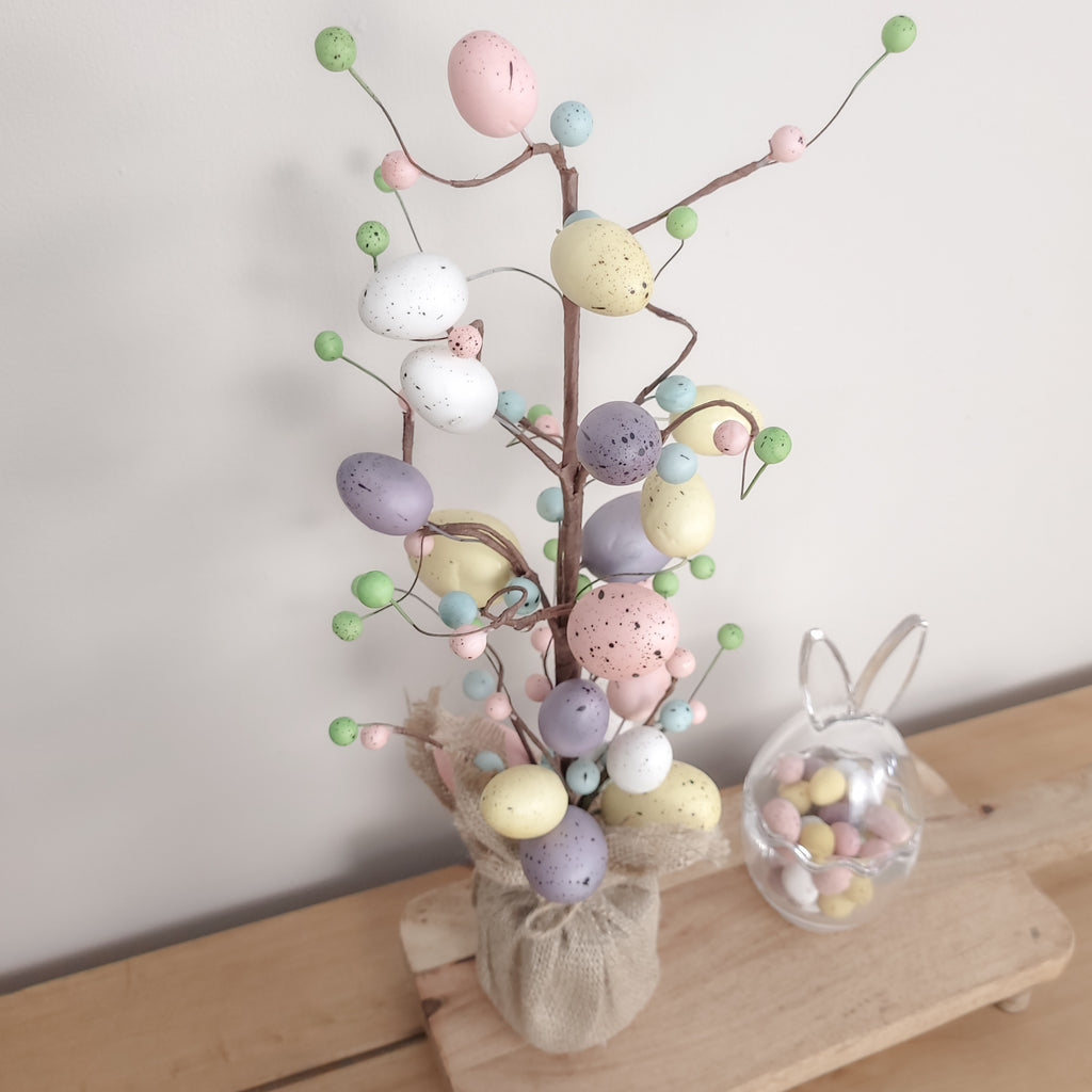 Pastel Easter Egg Tree 49cm