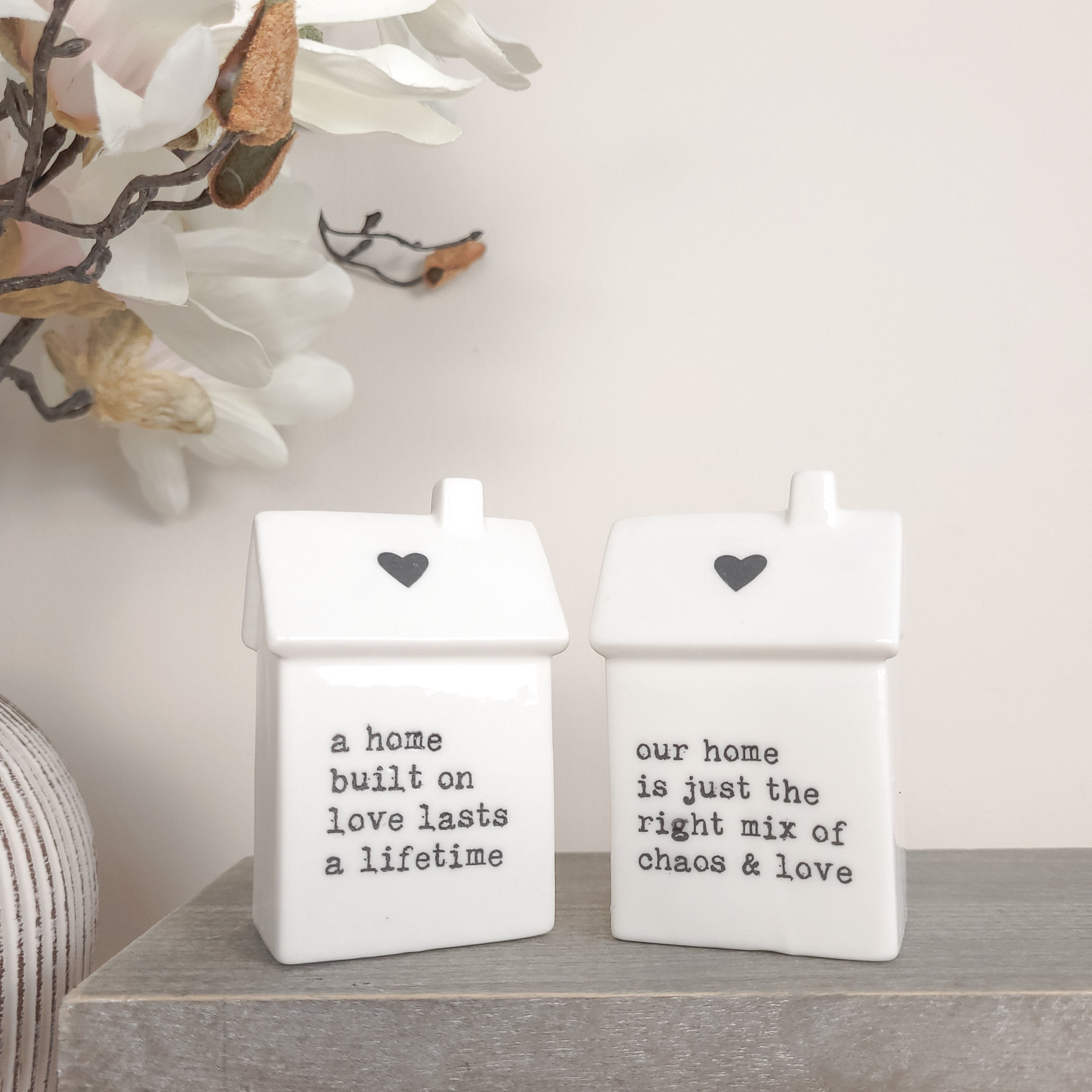 Mini House Quote Ornaments