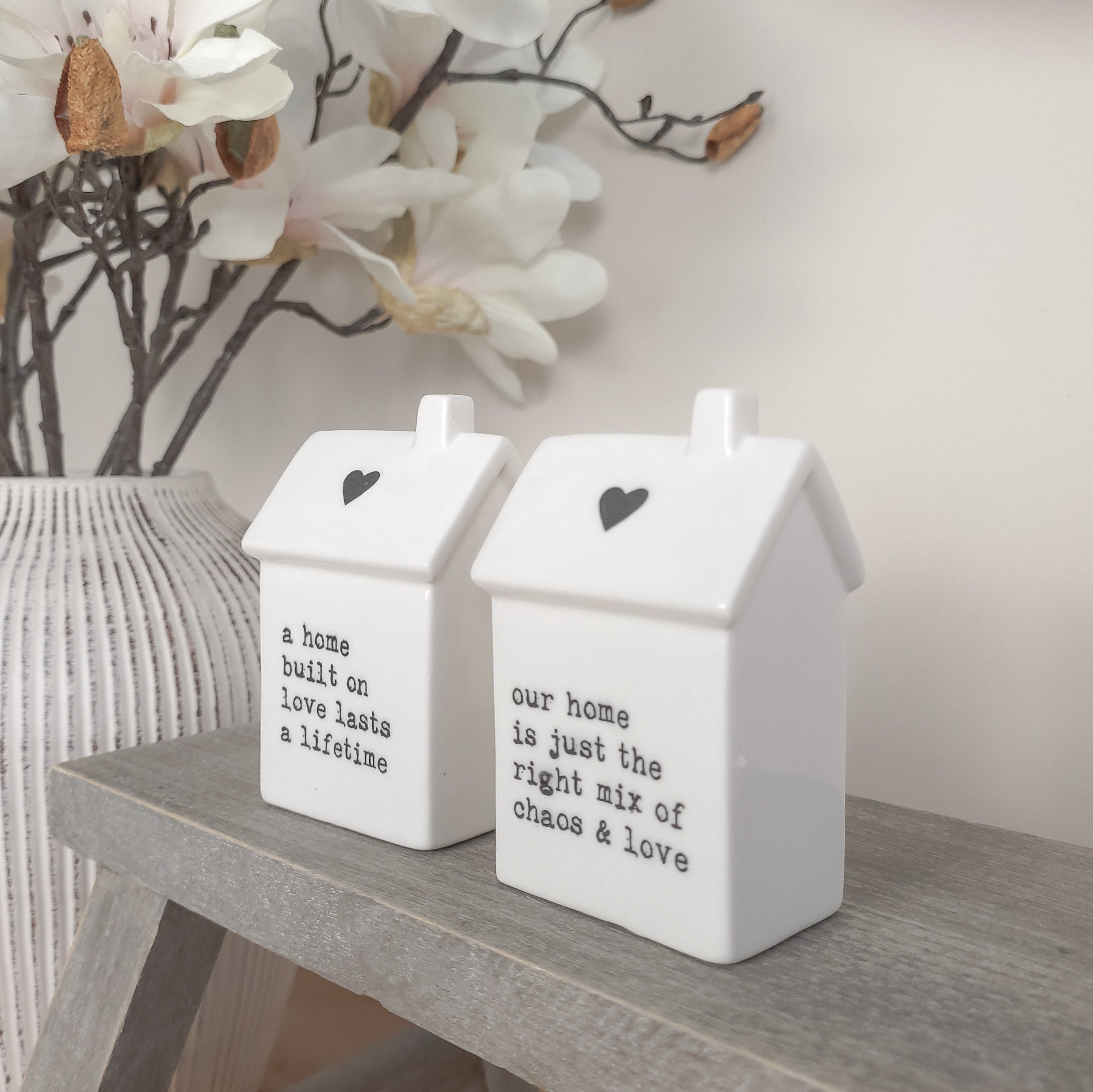 Mini House Quote Ornaments