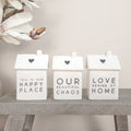 9cm Mini House Quote Ornaments