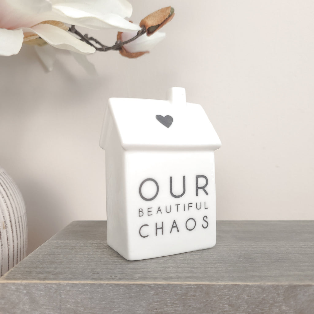 9cm Mini House Quote Ornaments