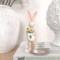 Rabbit Holding Sunflowers Ornament