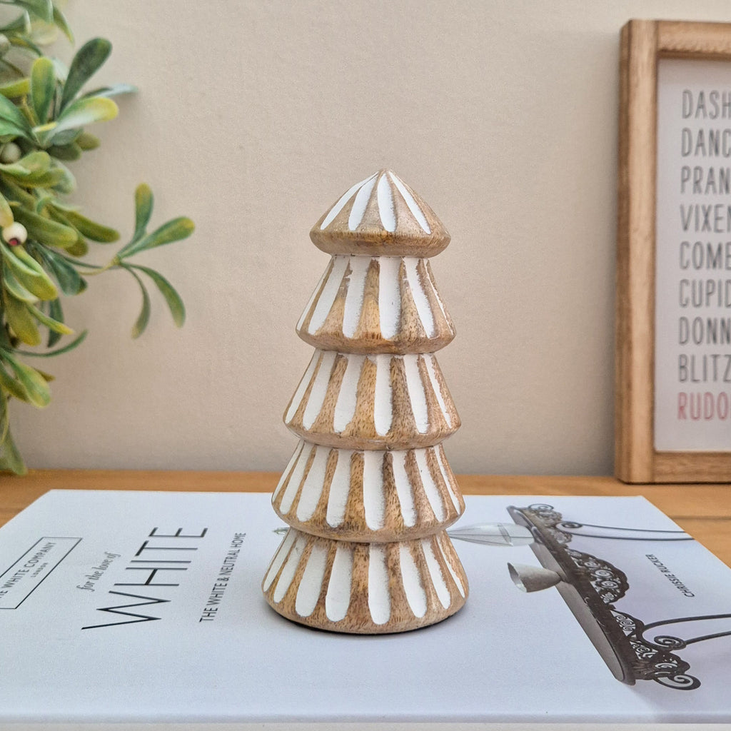 Mango Wood Christmas Tree Ornaments