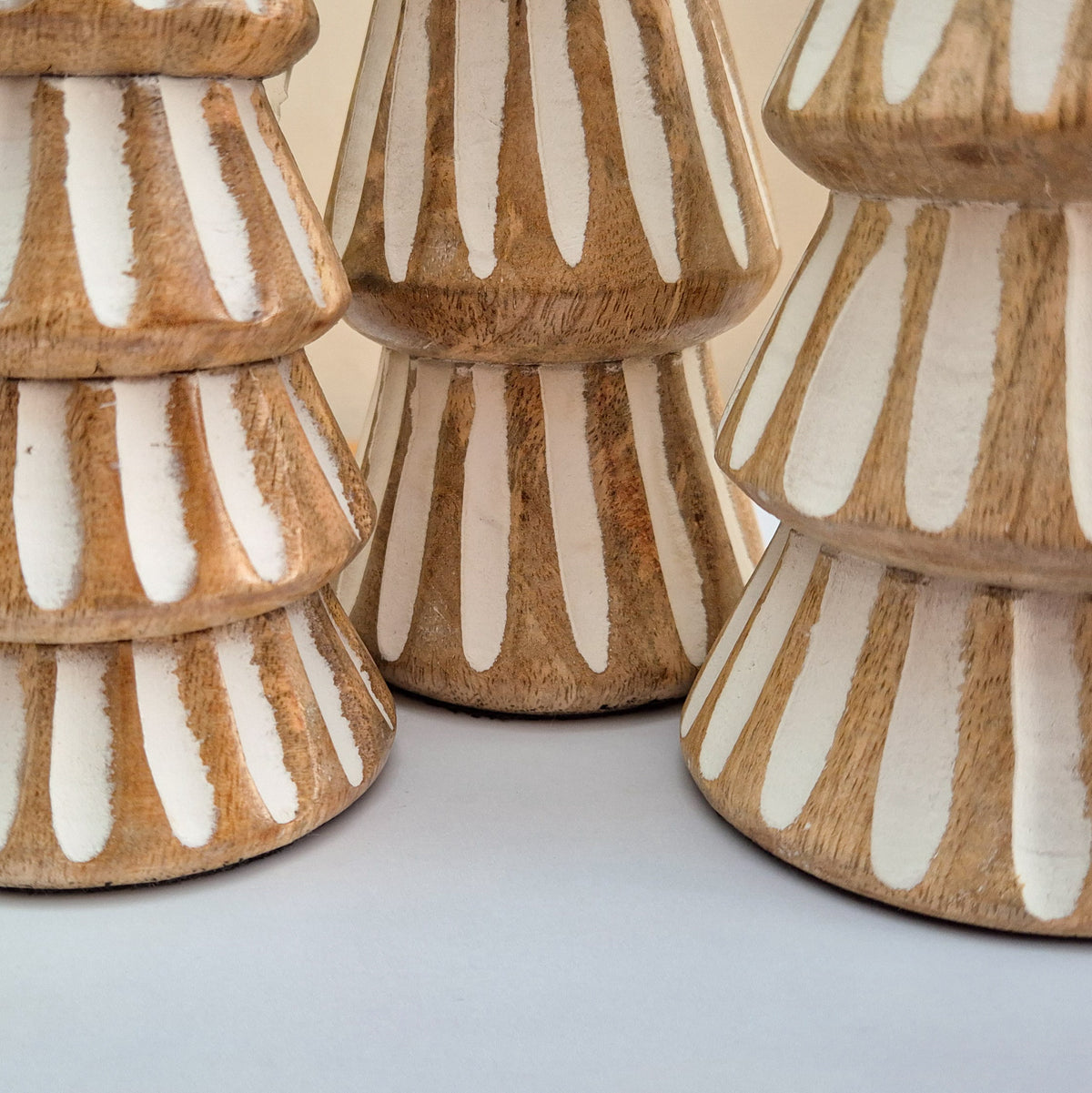Mango Wood Christmas Tree Ornaments