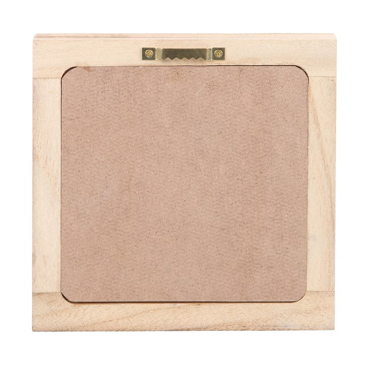 Pink Trick or Treat Wooden Framed Plaque