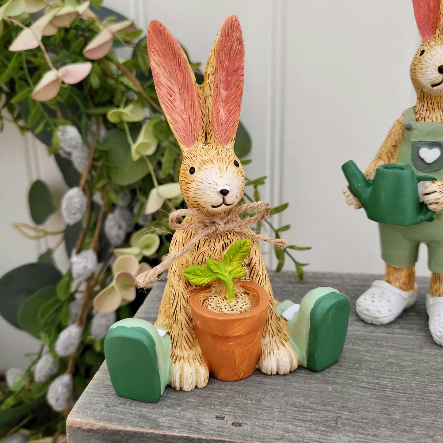 Plant Pot Rabbit Ornament