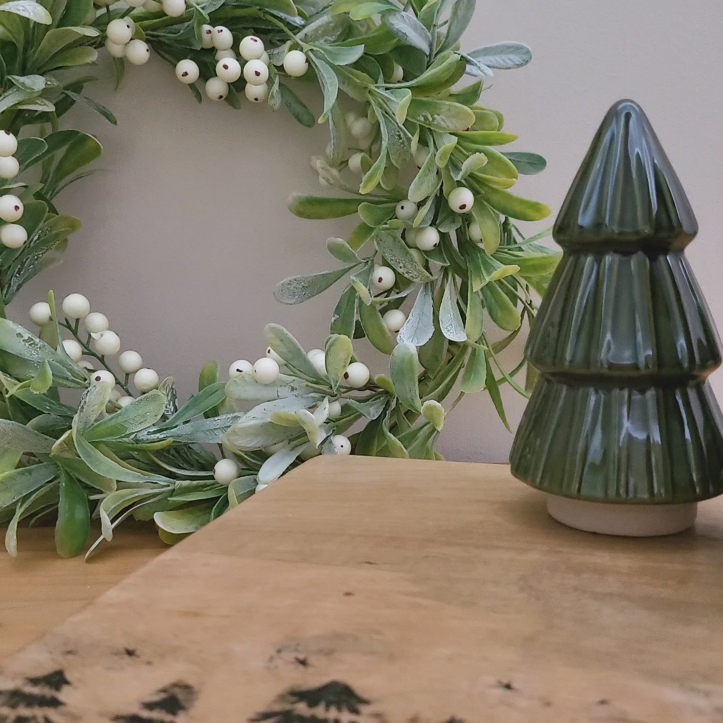 Christmas Santa Rabbit Ornament